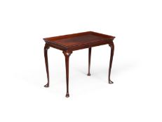A GEORGE II MAHOGANY SILVER TABLE, CIRCA 1750