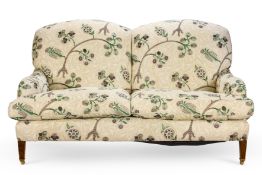 A BESPOKE SOFA UPHOLSTERED IN RAOUL TEXTILES 'INDIRA', BY SEAN COOPER
