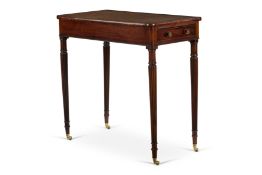 A REGENCY MAHOGANY OCCASIONAL WRITING-TABLE, EARLY 19TH CENTURY, IN THE MANNER OF GILLOWS