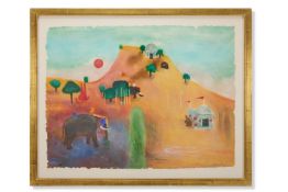 λ ANTHONY FRY (BRITISH 1927-2016), INDIAN LANDSCAPE