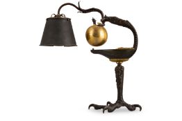AN EMPIRE ORMOLU-MOUNTED BRONZE 'LAMPE DOCIMASTIQUE', EARLY 19TH CENTURY