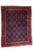 A SENNEH RUG, EARLY 20TH CENTURY