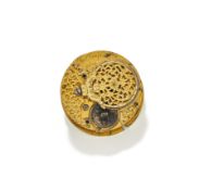 A FINE AND RARE JAMES II VERGE POCKET WATCH MOVEMENT