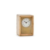 A RARE EDWARDIAN 9CT GOLD SUB-MINIATURE TIMEPIECE