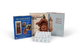 Ɵ HOROLOGICAL REFERENCE BOOKS ON BLACK FOREST CLOCKS - THREE PUBLICATIONS