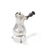 A FRENCH LOUIS XVI SILVER COFFEE POT, PARIS 1781 - 1789