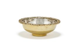 STUART DEVLIN, A SILVER GILT BOWL, LONDON 1971