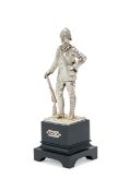A SILVER FIGURE OF A LIFE GUARD, CARRINGTON & CO., LONDON 1907