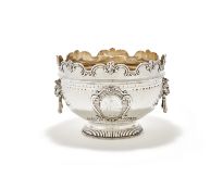 A VICTORIAN SILVER ROSE BOWL GOLDSMITHS & SILVERSMITHS CO. LTD. (WILLIAM GIBSON & JOHN LAWRENCE LAN