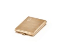 A 9 CARAT GOLD VESTA CASE, WILLIAM NEALE & SON LTD., BIRMINGHAM 1929