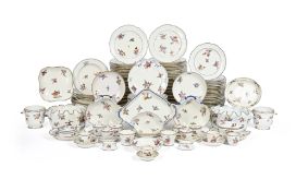 SÈVRES, AN EXTENSIVE PORCELAIN COMPOSITE DINNER-SERVICE, CIRCA 1758-1790