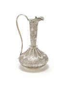 AN INDIAN SILVER WATER JUG (SURAI), SRINAGAR, KASHMIR, CIRCA 1900