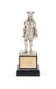 A SILVER FIGURE OF A LIFE GUARD, CARRINGTON & CO., LONDON 1984