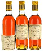 1967 Chateau d'Yquem Premier Cru Superieur, Sauternes (Halves)