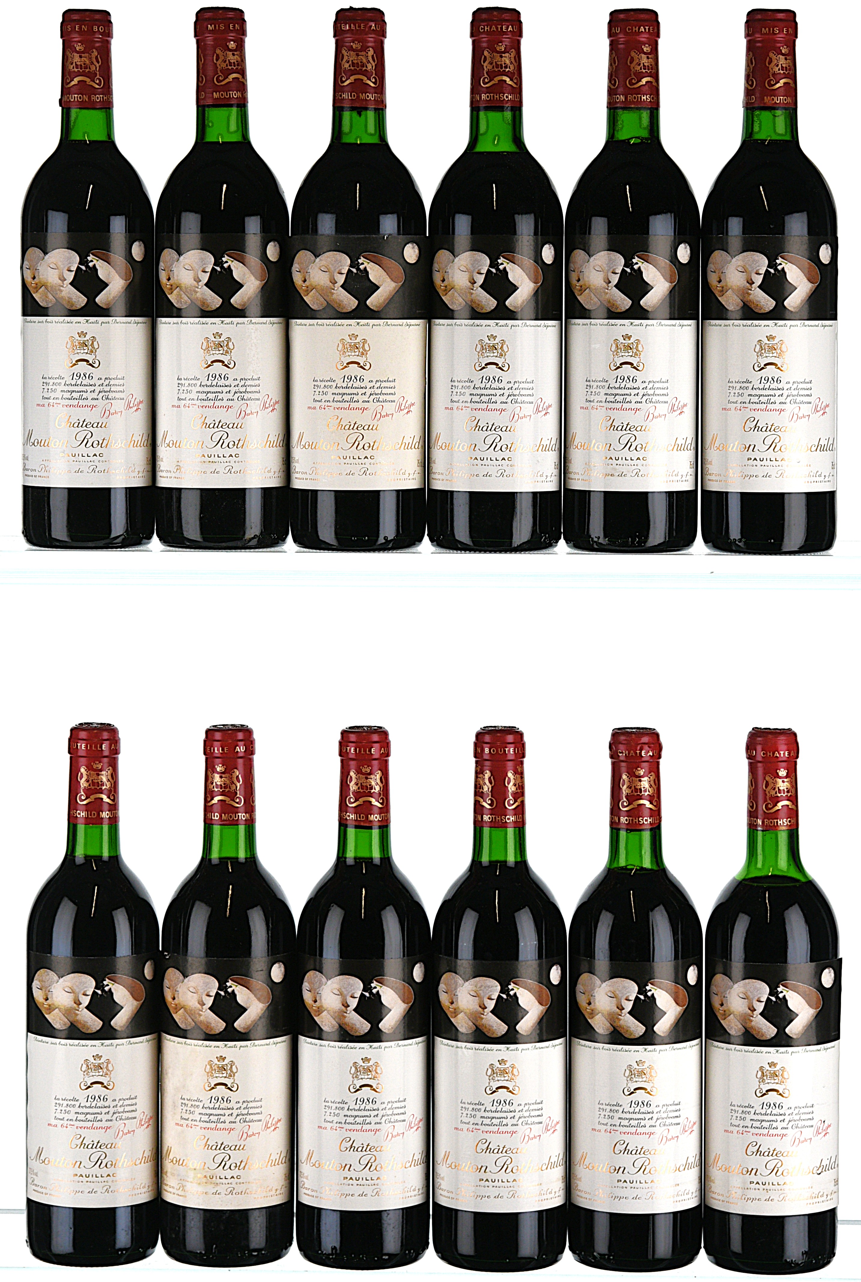 1986 Chateau Mouton Rothschild Premier Cru Classe, Pauillac