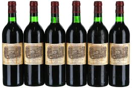 1978 Chateau Lafite Rothschild Premier Cru Classe, Pauillac