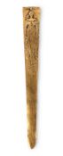 VICTORIN SABATIER (FRENCH, 1873-1922), PAPER KNIFE, EARLY 20TH CENTURY