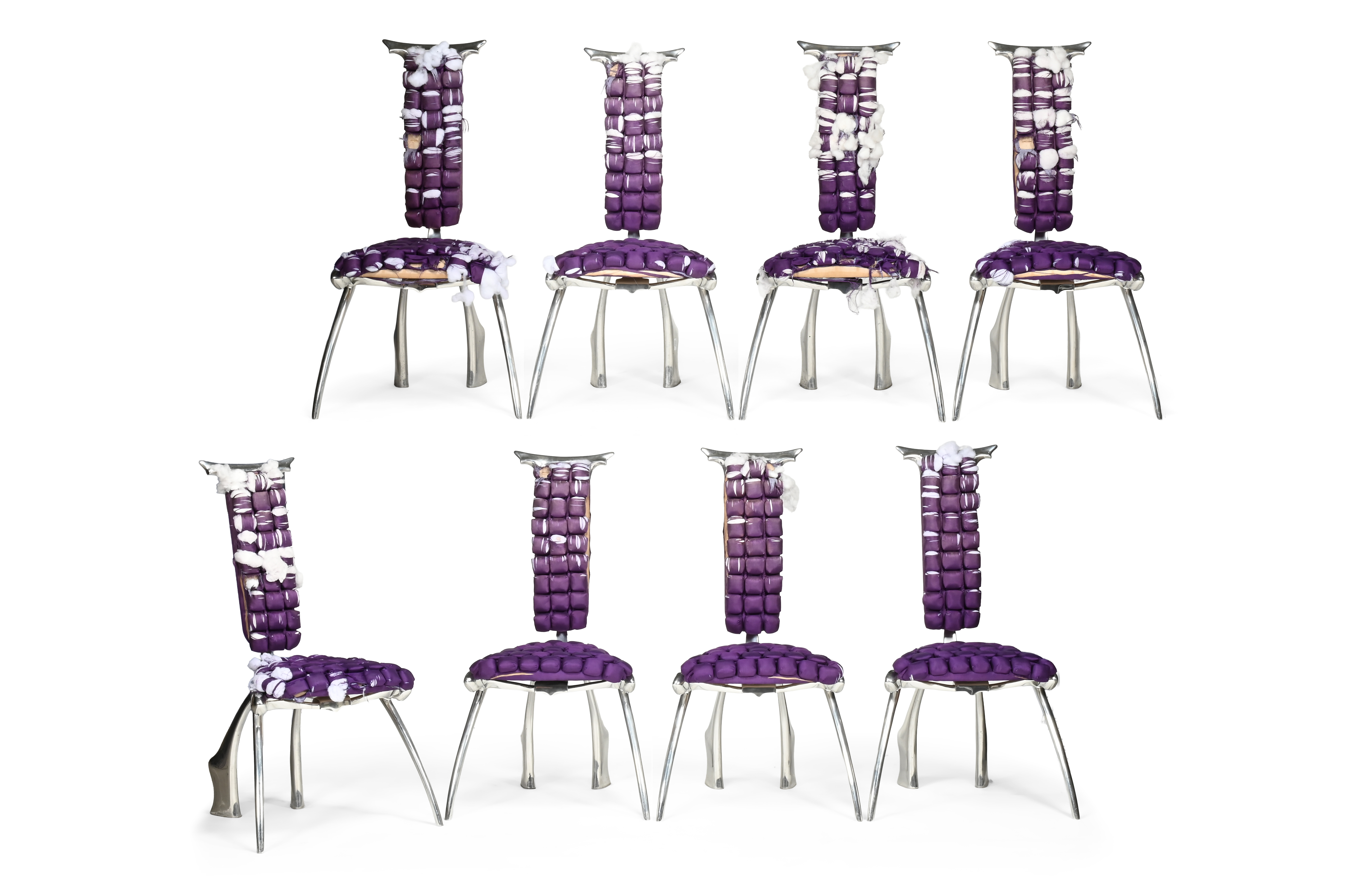 JASON WALKER (BRITISH), EIGHT 'TARANTULA' CHAIRS, 2007