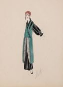 λ ERTÉ (FRENCH, 1892-1990), FASHION DESIGN, 1911