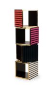 CHRISTIAN LACROIX MAISON (FD. 2010), A SET OF FOUR 'FINITION ONYX' CUBES, EARLY 21ST CENTURY