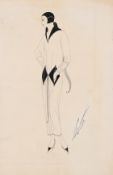 λ ERTÉ (FRENCH, 1892-1990), FASHION DESIGN, 1925