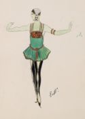 λ ERTÉ (FRENCH, 1892-1990), MALE BALLET COSTUME DESIGN, 1913