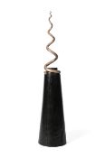 PHILIP HEARSEY (BRITISH, B.1946), 'GIANT CORKSCREW' SCULPTURE, CIRCA 2005
