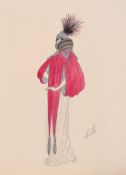 λ ERTÉ (FRENCH, 1892-1990), FASHION DESIGN, 1912/1913