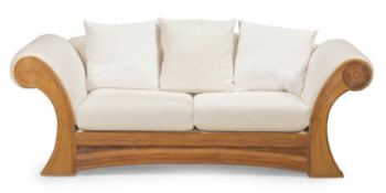 IN THE MANNER OF GABRIELLA CRESPI (ITALIAN, 1922-2017), TWO SEAT SOFA, CIRCA 1970