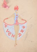 λ ERTÉ (FRENCH, 1892-1990), 'LES PETITES ANNONCES: À VENDRE' COSTUME DESIGN, 1936
