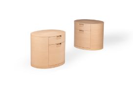ANTONIO CITTERIO (ITALIAN, B.1950), A PAIR OF 'AMPHORA' SIDE TABLES, DESIGNED 2004