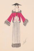 λ ERTÉ (FRENCH, 1892-1990) FASHION DESIGN, 1911