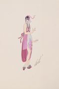 λ ERTÉ (FRENCH, 1892-1990), 'UNDRESSING' FASHION DESIGN, 1916