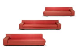CHRISTIAN LIAIGRE (FRENCH, 1943-2020), THREE-PIECE SUITE OF 'AUGUSTIN' SOFAS, DESIGNED 2000
