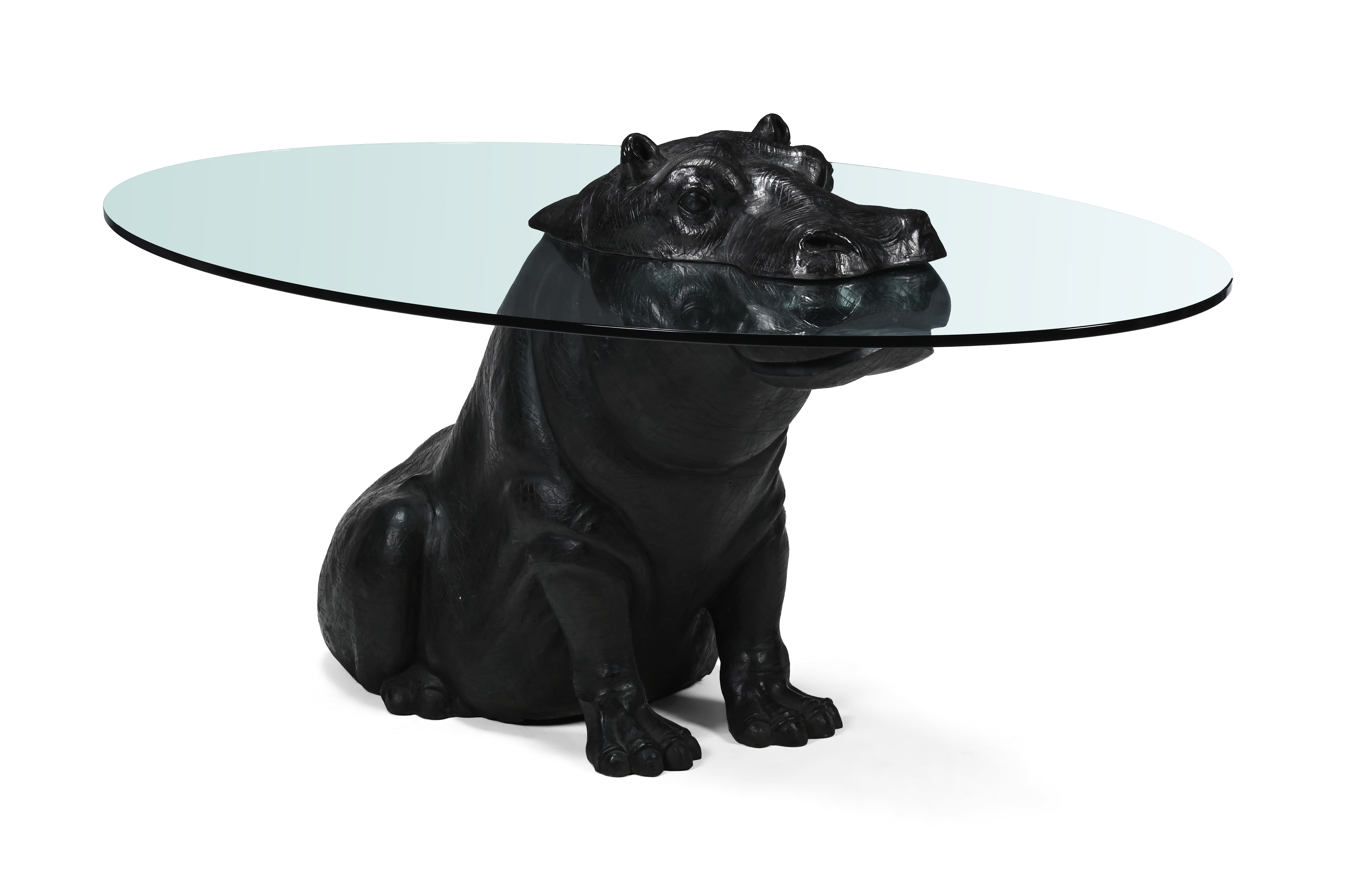 MARK STODDART (SCOTTISH, B.1960), 'CHEEKY HIPPO' DINING TABLE, 2005
