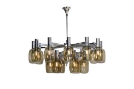 AN ITALIAN CHANDELIER, SECOND HALF 20TH CENTURY