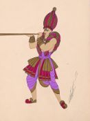 λ ERTÉ (FRENCH, 1892-1990), 'JOUER DE TROMPETTE' COSTUME DESIGN, 1936