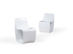 PIERGIORGIO CAZZANIGA (ITALIAN), A PAIR OF 'SIGN MATT' CHAIRS, DESIGNED 2017-2020