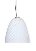 AV MAZZEGA (ITALIAN, FD.1946), LIGHT PENDANT, CIRCA 1990