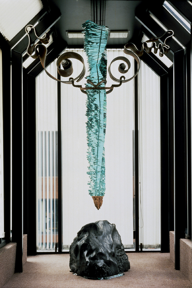 DANNY LANE (AMERICAN, B.1955), 'TRAINLOAD FREIGHT' KINETIC SCULPTURE, 1991