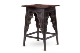 A TEAK CENTRE TABLE, CALCUTTA, LATE 19TH/EARLY 20TH CENTURY