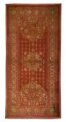 A LARGE CEREMONIAL TEXTILE, LUCKNOW, INDIA, LATE 18TH/EARLY 19TH CENTURY