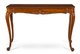 A HARDWOOD SIDE TABLE, INDIAN, CIRCA 1900