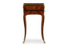 Y A LOUIS XVI BRASS MOUNTED KINGWOOD DRESSING TABLE, POSSIBLY GERMAN, CIRCA 1770