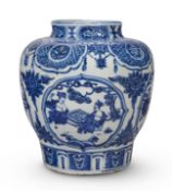 A CHINESE BLUE AND WHITE VASE, MING DYNASTY, 16TH CENTURY
