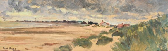 λ PAUL LUCIEN MAZE (FRENCH/BRITISH 1887-1979), BEACH SCENE WITH DUNES
