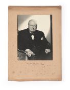 VIVIENNE (FLORENCE VIVIENNE MELLISH) (BRITISH 1889-1982), SIR WINSTON CHURCHILL