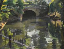 λ WILLIAM JOHN LEECH (IRISH 1881-1968), THE BRIDGE, REGENT'S PARK