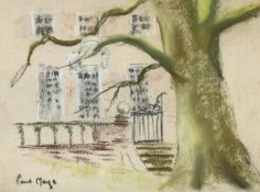 λ PAUL LUCIEN MAZE (FRENCH/BRITISH 1887-1979), DETAIL OF CHÂTEAU DE SAINT-GEORGES-MOTEL