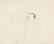λ DAVID HOCKNEY (BRITISH 1937-2026), JACK KENNEDY, MODEL, U.C.L.A.